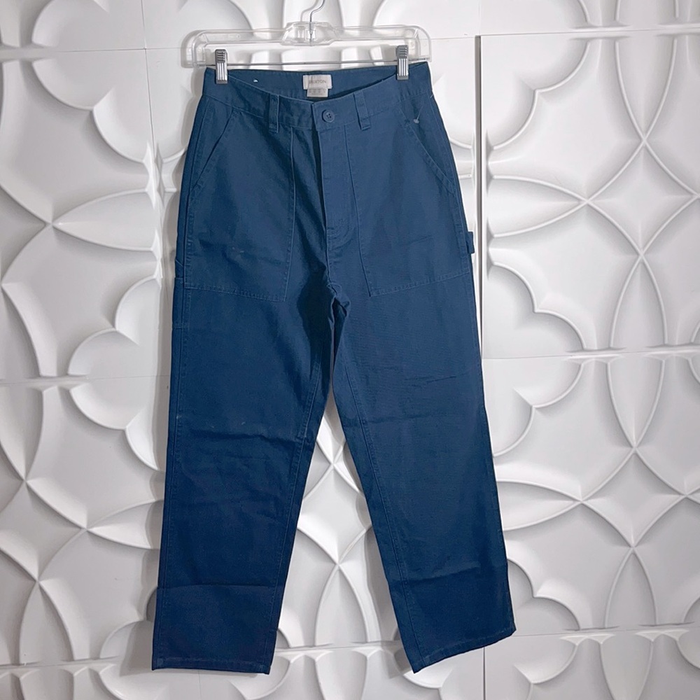 Brixton surplus relaxed pants blues sz 26.   (88)